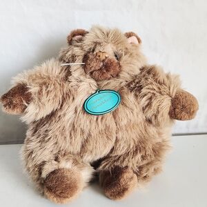 Incredible Petables 8 Inch Fat Cat Plush Blue Eyes with Tag